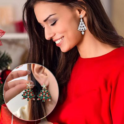 Обеци Коледна елха | SPARKICE