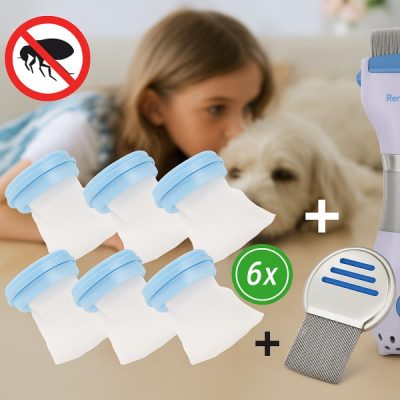 6 еднократни торбички + гребен против въшки БЕЗПЛАТНО